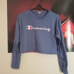 Cropped "Dreaming" Graphic Tee